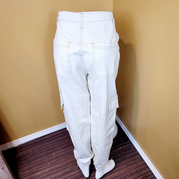 Cargo Denim Joggers - Picture 3 of 9